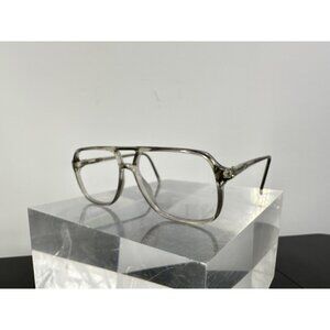 Vintage 70’s Era Elliot Rectangular Transparent Gray  Japanese Frames (C1-14)